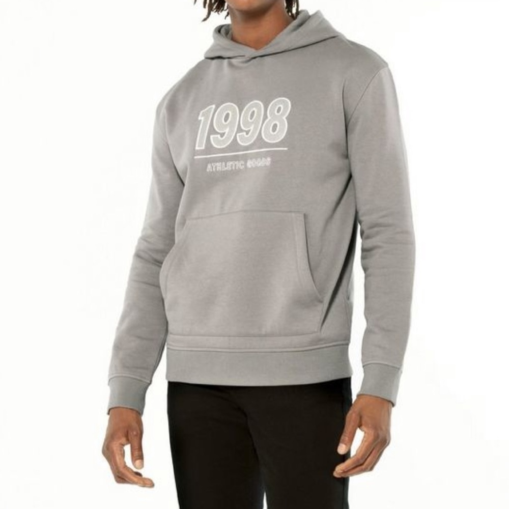 New Look Men's 1998 Embroidered Logo Hoodie - M